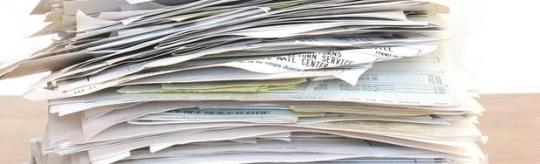 Pile of paperwork