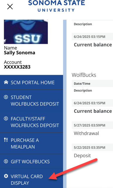 Digital copy ID step 2 virtual ID card