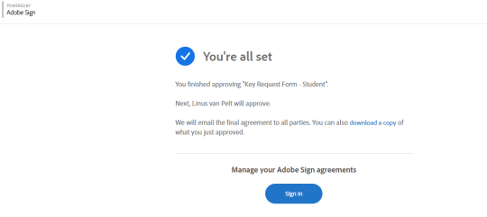 student key request step 14